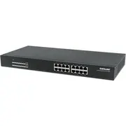 Intellinet Network Solutions Gigabit 16X 1000Mbps Rj45 Poe/Poe 220W Rack 19 560993  0766623560993