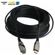 Kabel Techly Hdmi - optyczny 4K 30M Black 103991  8051128103991