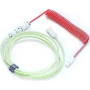 Kabel Usb Ducky Usb-A - Usb-C 1.8 m Green Dkcc-Sfcnc1  4711281572068