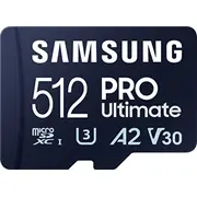 Karta Samsung Pro Ultimate Microsdxc 512 Gb Class 10 Uhs-I/U3 A2 V30 Mb-My512Sa/Ww  8806094957228
