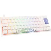 Klawiatura Ducky One 2 Pro Mini White Edition Gaming Tastatur, Rgb Led - Cherry Black  Dkon2061St-Adepdwwt2 4711394394847