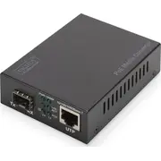 Konwerter światłowodowy Digitus Assmann Gigabit Poe Media Converter/Sfp 10/100/1000Base-T To Sfp In  Dn-82140 4016032390015