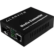 Konwerter światłowodowy Lanview 10Gbase-T Rj45 to 10Gbase-X  5715063521069