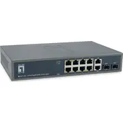 Level One  10X Ge Gep-1221 2Xgsfp 19 150W 8Xpoe 4015867227978