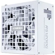 Lian Li Rs Series 80 Plus Gold Power Supply, Atx 3.1, Modular - 1200 Watts, with Hub, White  Neli-031 4718466018762 G9P.rs1200G.wh00.Eu