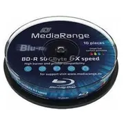 Mediarange Bd-R Dl 50 Gb 6X 10 sztuk Mr509  4260057129000