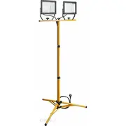 Naświetlacz Goobay Reflektor budowlany Led ze statywem teleskopowym, 2 x 50 W 49984  4040849499845