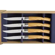 Opinel Zestaw 4 noży Table Chic Olive Wood  002481