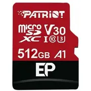 Patriot Ep Series 512Gb microSDXC V30  Pef512Gep31Mcx 814914026113 Pampatsdg0030