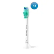 Philips  Replacement brush heads Hx6018/87 Sonicare Proresults Heads For adults Number of included 8 Black 8720689036788