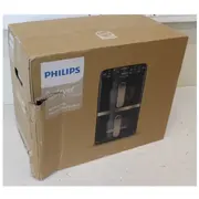 Philips Sale Out.  Dual Basket Airfryer Na462/70 4000 Series Power 2750 W Capacity 10 L Rapid Air technology Black Damaged Packaging, Plastic At Back Na462/70So 2000001420188