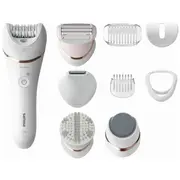 Philips Satinelle Advanced Wet  Dry epilator Bre740/10 For legs and body, Cordless, 9 accessories 8710103935544