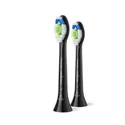 Philips  Replacement brush heads Hx6062/88 Sonicare Optimal White Heads For adults Number of included 2 Black 8720689035217