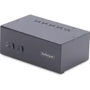 Startech.com 2-Port Kvm  Dual Displayport 4K 60Hz 2X Usb 3.0 2.0 Hotkey/Drucktasten Umschalter 2 Pc 2Monito P2Dd46A2-Kvm-Switch 0065030899505