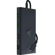 Razer Usb-C Dock 4K Schwarz  2X Usb-C, 4X Usb-A, Ethernet, Hdmi, 3,5Mm Klinke Rc21-02250100-R3M1 8887910052662 1D94-00A