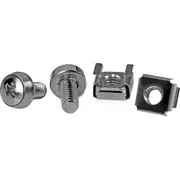 Startech Zestaw śrub M6 x 12Mm  nakrętki klatkowe 50 szt. Cabscrewm6