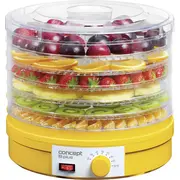 Concept So1015 food dehydrator Yellow 245 W  8594049739479 Agdcncsug0004