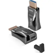 Lindy 300M Hdmi 4K60 Fiber Optic Dongle extender  38392 4002888383929