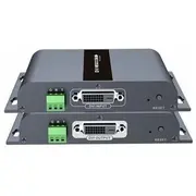 System przekazu sygnału Av Techly Extender Dvi Hdbitt do 120M 100525  8051128100525