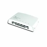 Telegärtner Telegaertner mini distribution Mpd6 Hs-K, 6 x Rj45, Cat 6A Iso / Iec, shielded - J02021A0050  4018359367749