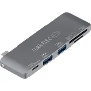 Terratec Connect C7 1X Sd Usb-C Pd microSD  2X Usb-A 3.0 283005 4040895006172