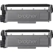 Brother Toner Tn-2320Twin Schwarz 2Er Pack bis zu 2.600 Seiten nach Iso/Iec 19752  Tn2320Twin 4977766812740