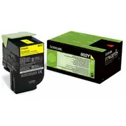 Toner Lexmark 80C20Y0 Yellow Oryginał  0734646475648