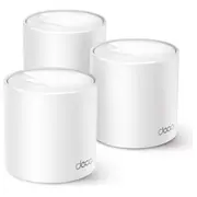 Tp-Link Ax1500 Whole Home Mesh Wi-Fi 6 System  Deco X10 3-Pack 802.11Ax 10/100/1000 Mbit/S Ethernet Lan Rj-45 ports 1 Support Yes Mu-Mimo No mobile broadband Antenna type Internal X103-Pack 4895252502480