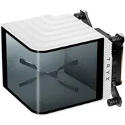 Tryx Panorama Cpu-Wasserblock, Amoled-Display, Intel- und Amd-Sockel - weiß  L-P0Cl-Ds0M-G0W 6977029650452