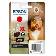 Tusz Epson Oryginalny tusz 478Xl Claria Photo Hd, red C13T04F54010  8715946645681