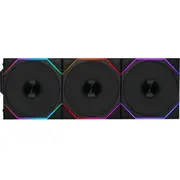 Wentylator Lian Li Uni Fan Tl Wireless 120 3-Pack Black 12Tl1W3B  4718466017314