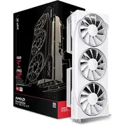 Graphics card. Xfx Swift Rx 9070 White 3-Fan Gam E 16G  Rx-97Tswf3W9 0840191502767 2E20-1F4