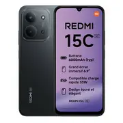 Xiaomi Redmi 15C 5G 4/256Gb Black  69593 6932554458614