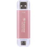Transcend Esd310P 1Tb External Ssd Usb 10Gbps Type C/A Pink  Ts1Tesd310P 760557863960