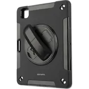 4Smarts odolný kryt s páskem a stojánkem pro Samsung Galaxy Tab S6 Lite P610/615, černá  4S467846 4250774954948