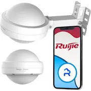 Access Point Reyee Ac1300  Wi-Fi 5 - 802.11Ac 1267Mbps 2 porty 1Gbit Zasilany Poe Zewnętrzny Ip68 Rg-Rap6202G 6971693272545