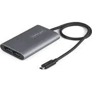 Startech Tb32Dp14 adapter kablowy 0,46 m Thunderbolt 3 2 x Displayport Silver  0065030888752