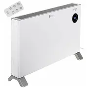 Convection heater Adler Ad 7752 Lcd with remote control White  5905575903860
