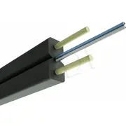 Alantec Kabel światłowodowy Ftth płaski Sm 2J 9/125 Lsoh Black 1000M Fok-W2J-Sm-A-C  5901738553750