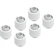 Alphacool Eiszapfen 16/10 mm Anschraubtülle G1/4, 6-Pack - weiß  17625 4250197176255