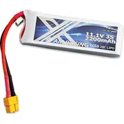 Amewi Zubehör Lipo Akku 3S 11,1V 2200Mah 20C Softcase, Xt60  28903 4260476350085