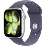 Apple Watch Series 11 Gps  Cellular 42Mm Silver Aluminum Case with Sport Band Purple fog - M/L Mf8J4Zr/A 0195950630763 Q502-0Af