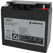 Aritech Battery 12 V, 18 Ah 2Pk  5713192106317