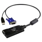 Aten  Usb Vga Kvm Adapter 1 x Rj-45 Female, Male, Hdb-15 Male Ka7570-Ax 4710423776784