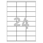 Avery Zweckform Etykiety 70X36Mm - 3475  4004182034750
