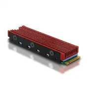 Axagon  Passive aluminum cooler for all M.2 Ssds, size 2280, high 12 mm Clr-M2 8595247903976