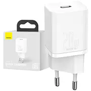 Baseus Super Si Quick Charger 1C 20W White  Ccsup-B02 6953156230002 19699929533