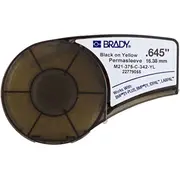 Brady Black on Yellow 2,1M x 16,38Mm  M21-375-C-342-Yl 754473930646