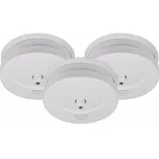 Brennenstuhl 3X Smoke Detector 1 year  1290080003 4007123659463