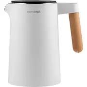 Concept Kettle 1,5 L double wall Rk3300 white  8595631010402 Hkcoecz00Rk3300